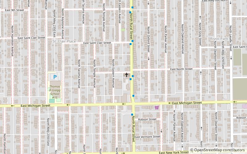 St. Philip Neri Catholic Church location map