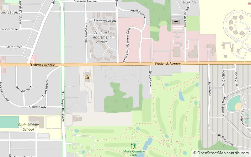 Miller-Porter-Lacy House location map