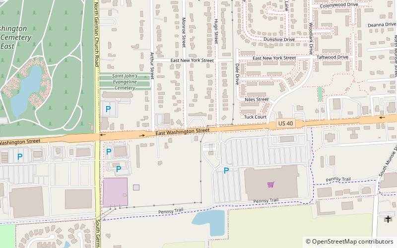 Cumberland location map