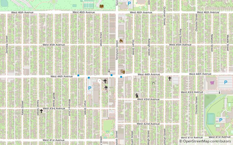 Oriental Theater location map