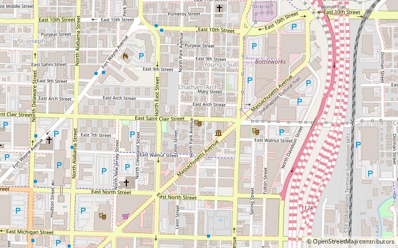 phoenix theatre indianapolis location map