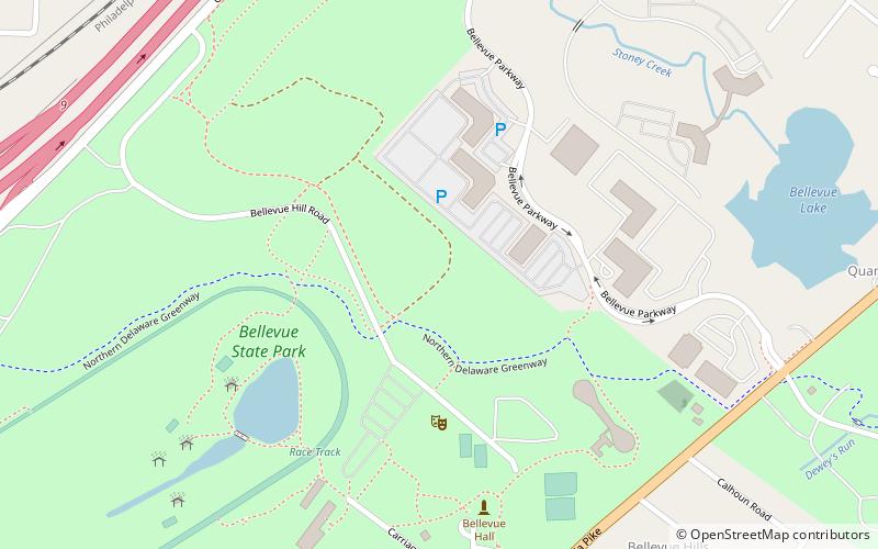 Bellevue State Park location map
