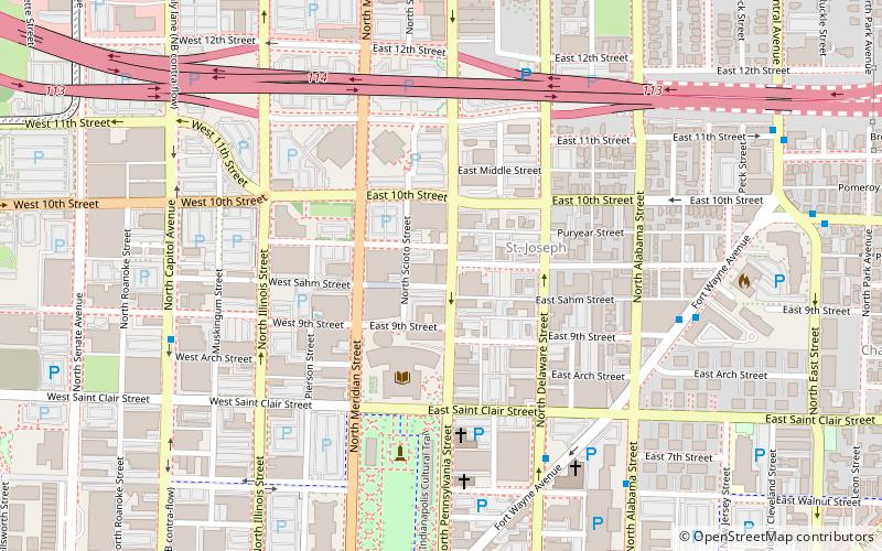 american cabaret theatre indianapolis location map