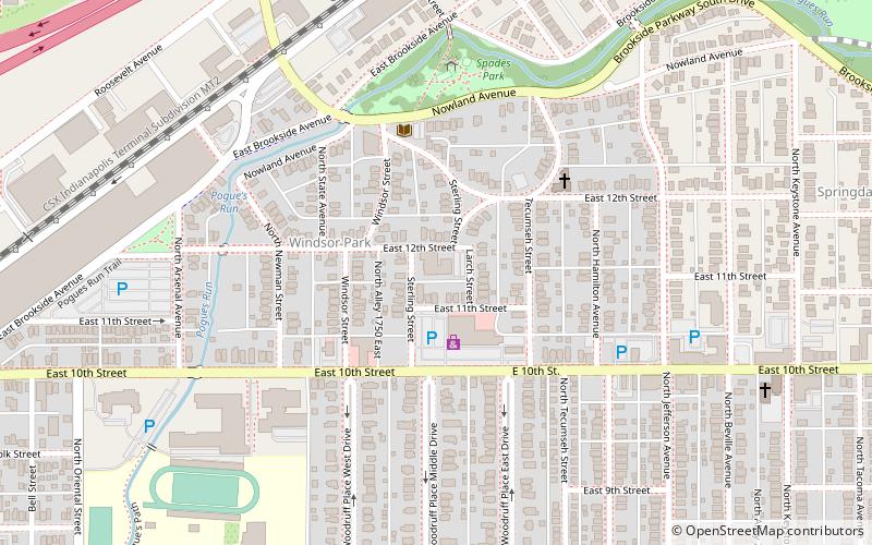 John Greenleaf Whittier School location map