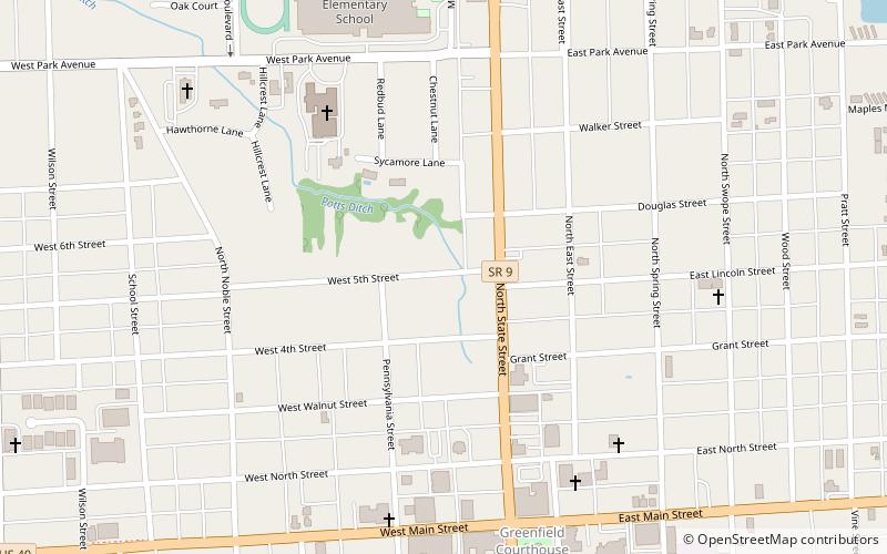 Charles Barr House location map