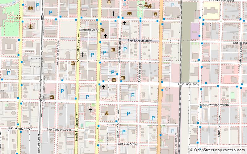 Elijah Iles House location map