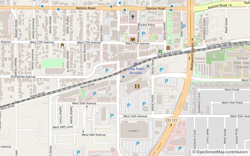 Arvada Flour Mill location map