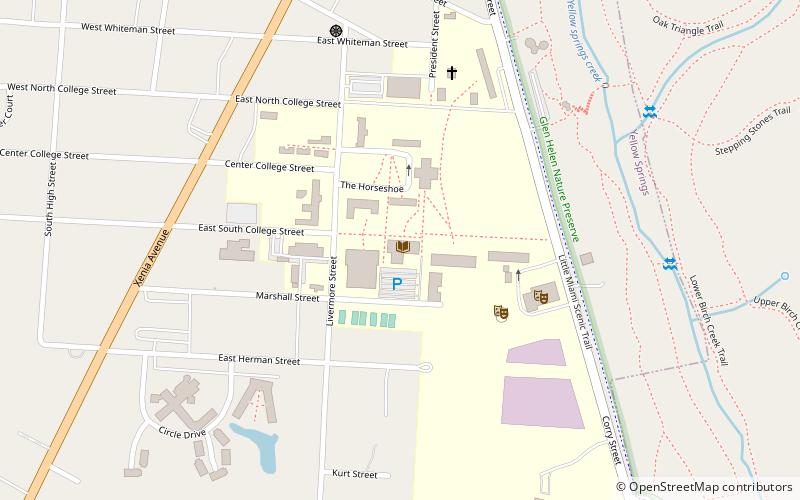 Olive Kettering Library location map