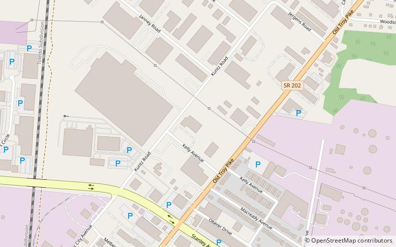 old north dayton location map