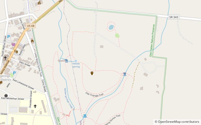 Orators Mound location map