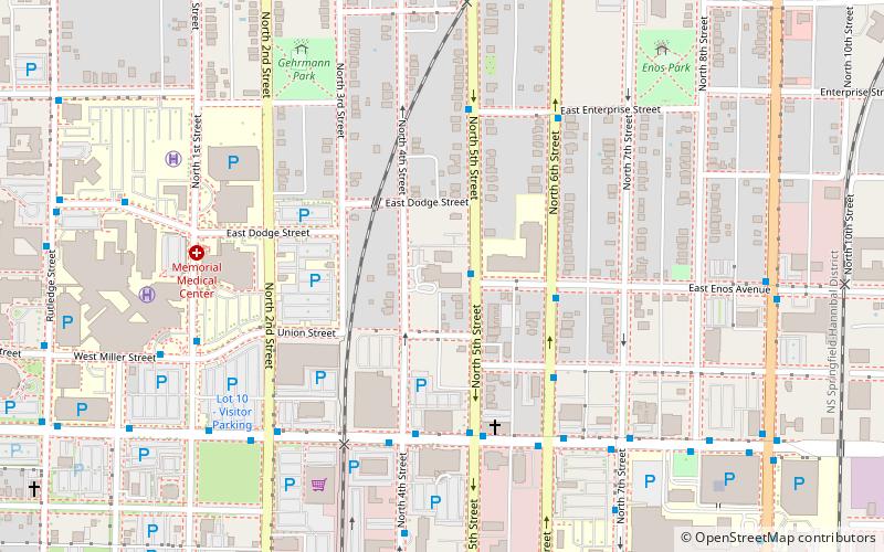 Springfield Art Association location map