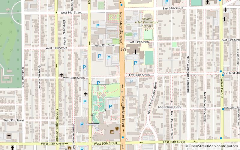 Alfred M. Glossbrenner Mansion location map