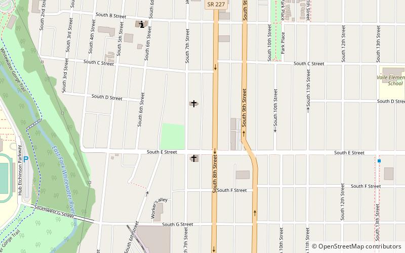 Old Richmond Historic District location map