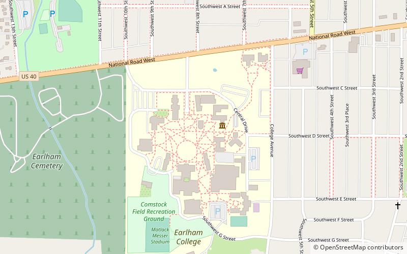 Joseph Moore Museum of Natural History location map