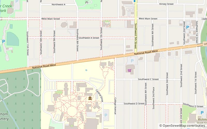 Bethany Theological Seminary location map