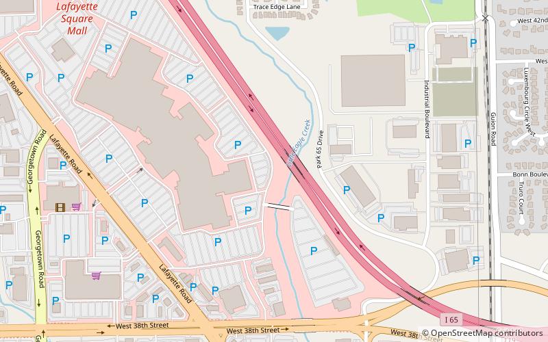 Lafayette Square Mall location map