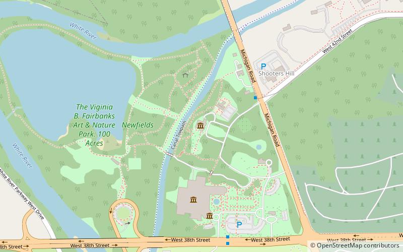 Oldfields location map
