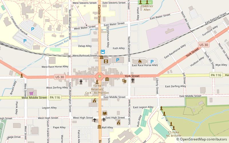 Gallery 30 location map