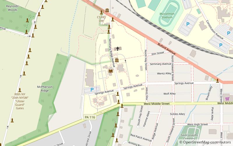 Schmucker Hall location map