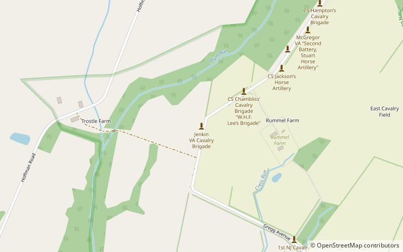 battle of gettysburg location map