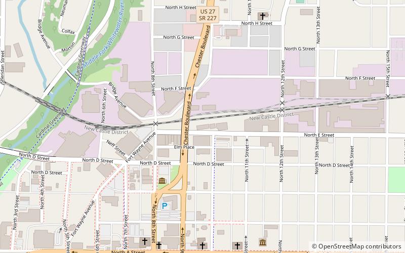 Depot District Market location map