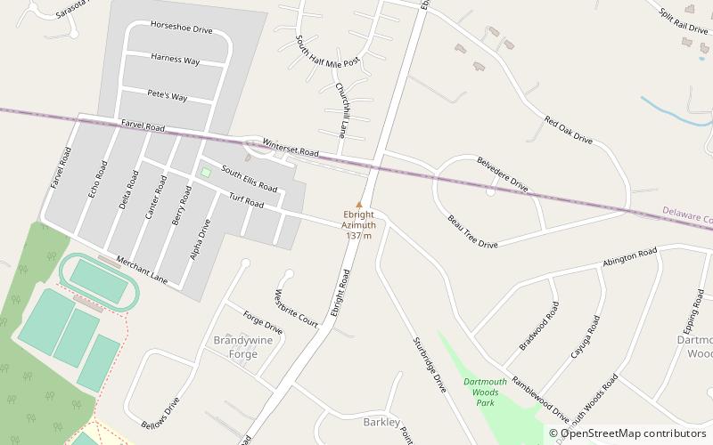Ebright Azimuth location map