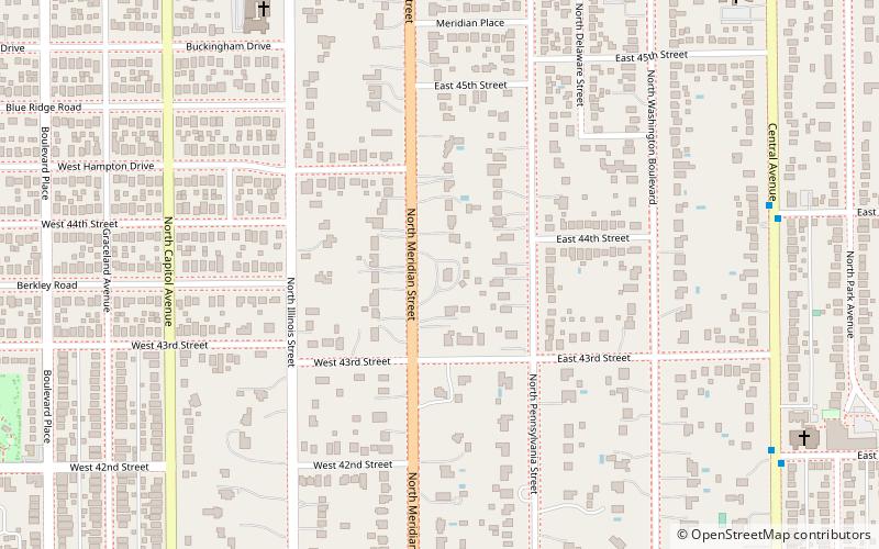 William N. Thompson House location map