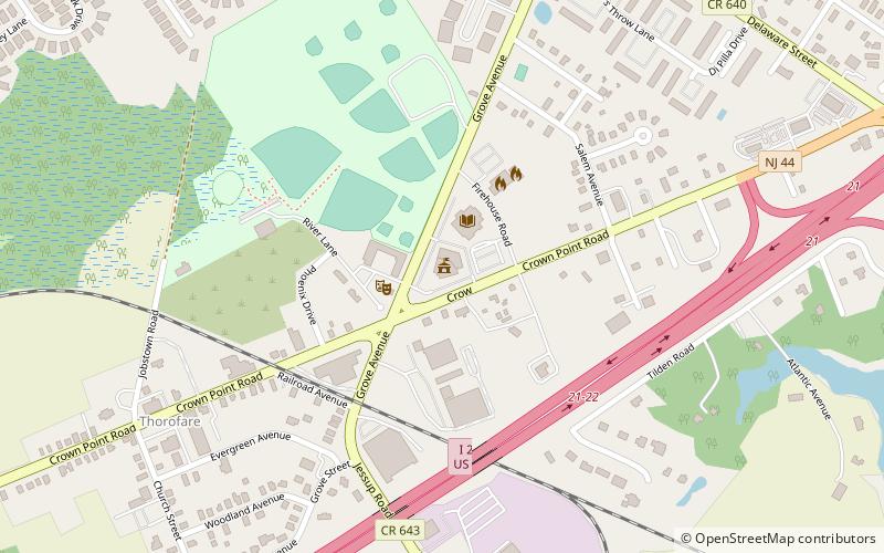 West Deptford Police Department location map