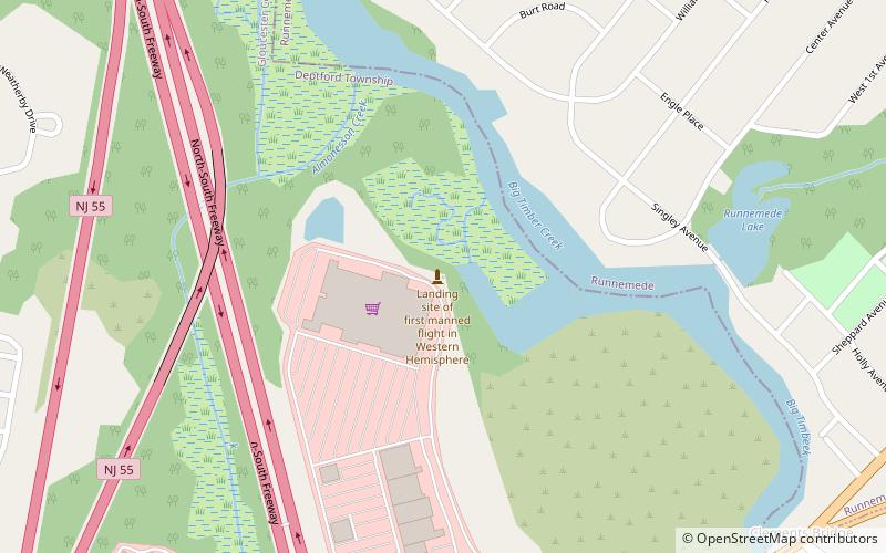 Clement Oak location map