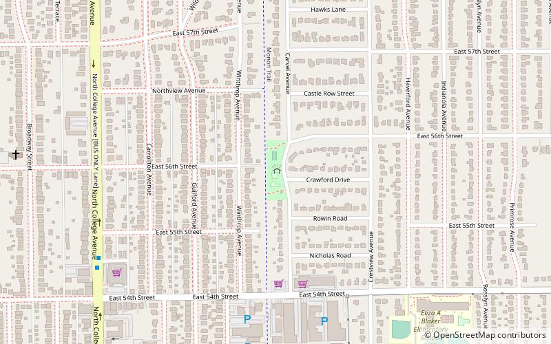 Canterbury Park location map