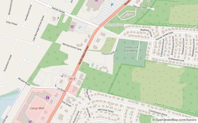 Murray Grove location map