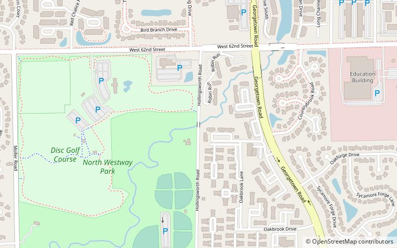 Hollingsworth House location map