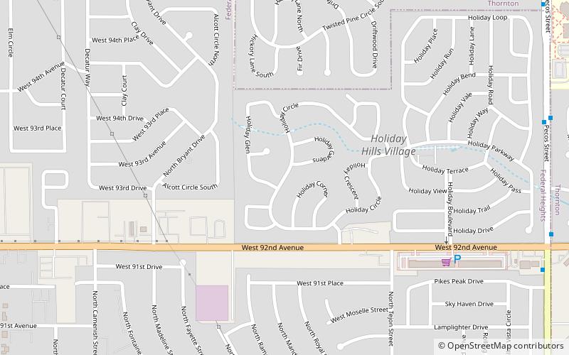 Federal Heights location map