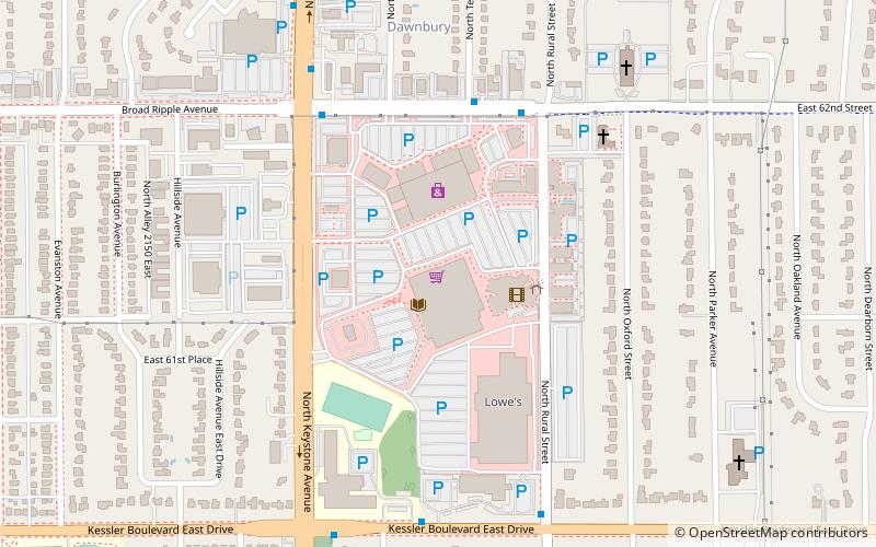glendale town center indianapolis location map