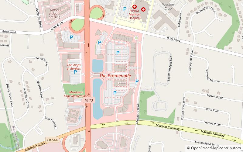 The Promenade at Sagemore location map