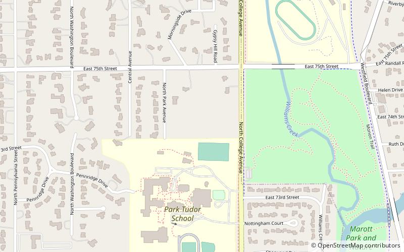 Foster Hall location map