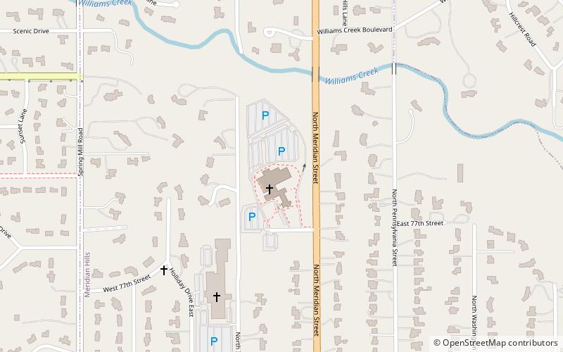 Second Presbyterian Church location map