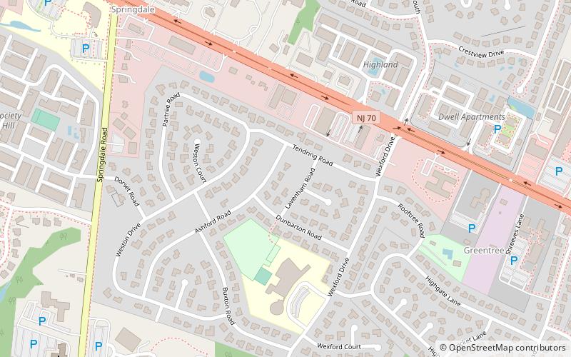 greentree cherry hill location map