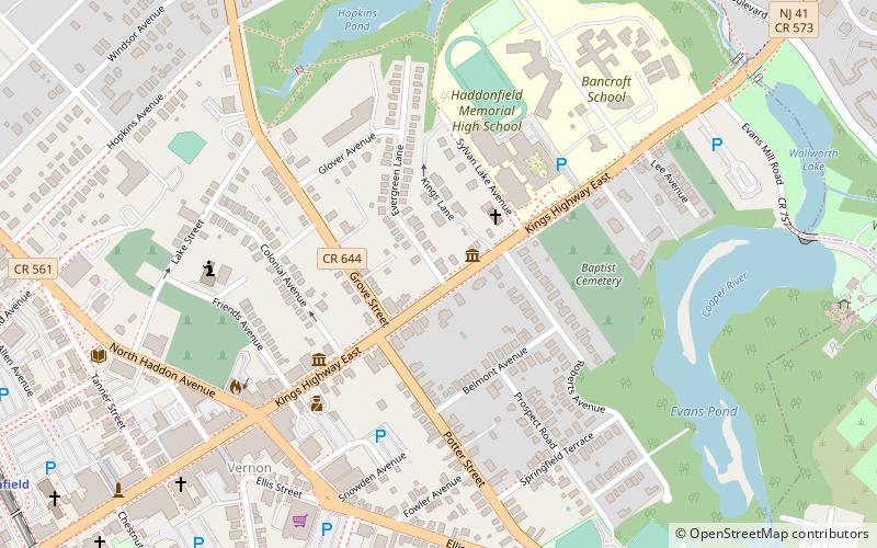 Samuel Mickle House location map