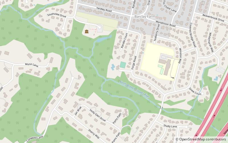 Barclay Farm House location map