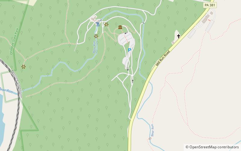 Fallingwater location map