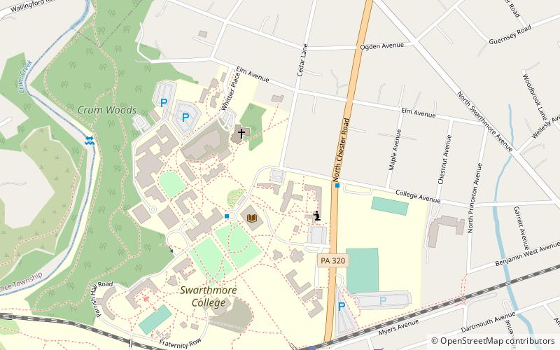 Scott Arboretum location map
