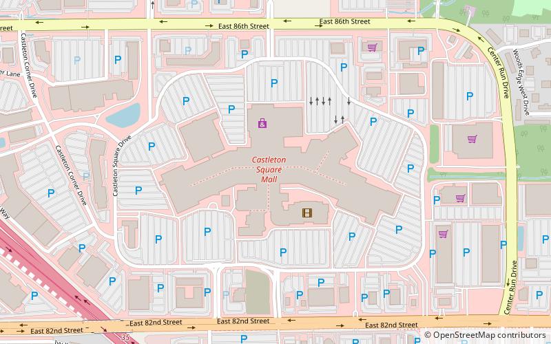 Castleton Square location map