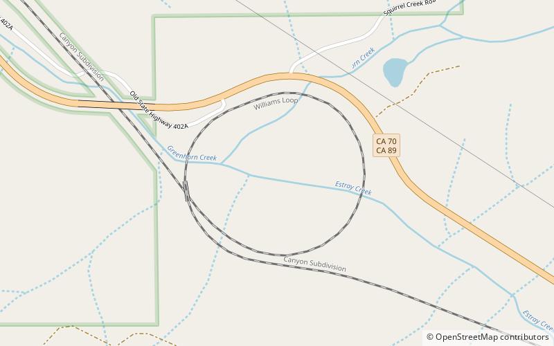 Williams Loop location map