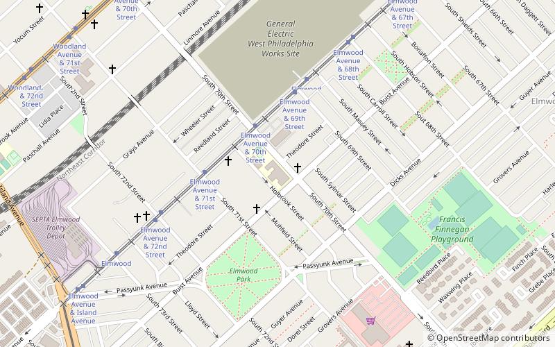 John M. Patterson School location map