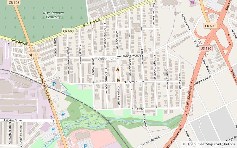 Woodlynne location map