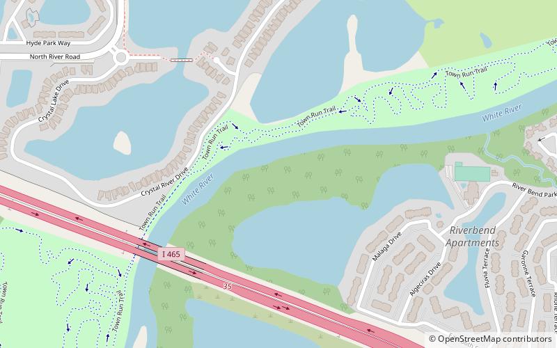 Town Run Trail Park location map