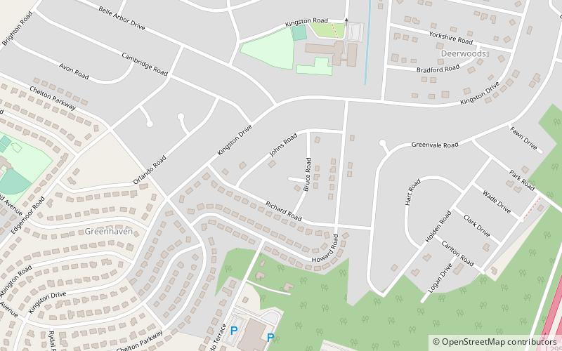 kingston estates cherry hill location map