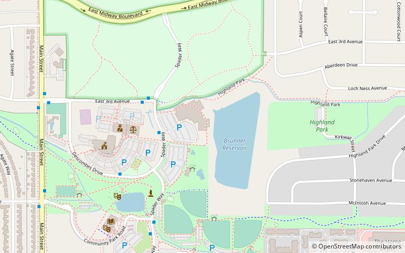 Broomfield Community Center & Senior Center location map