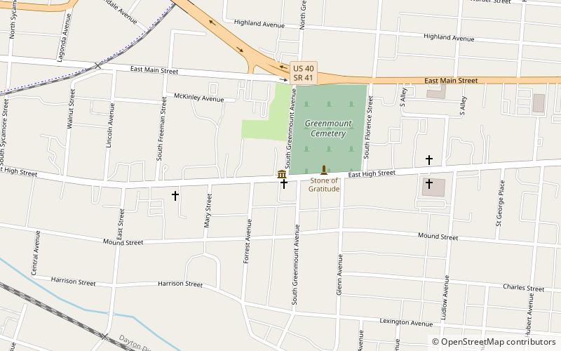 Westcott House location map
